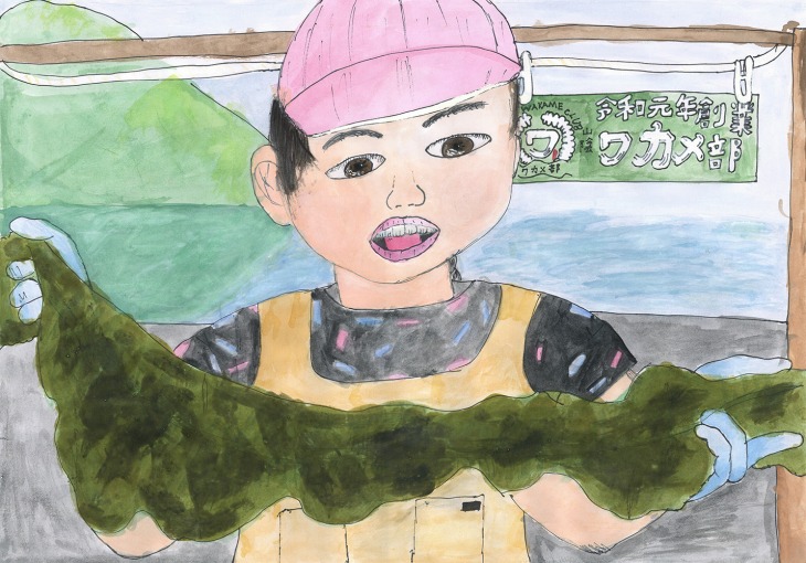 ジューケン章 後藤心那さん（岩美町・小４）