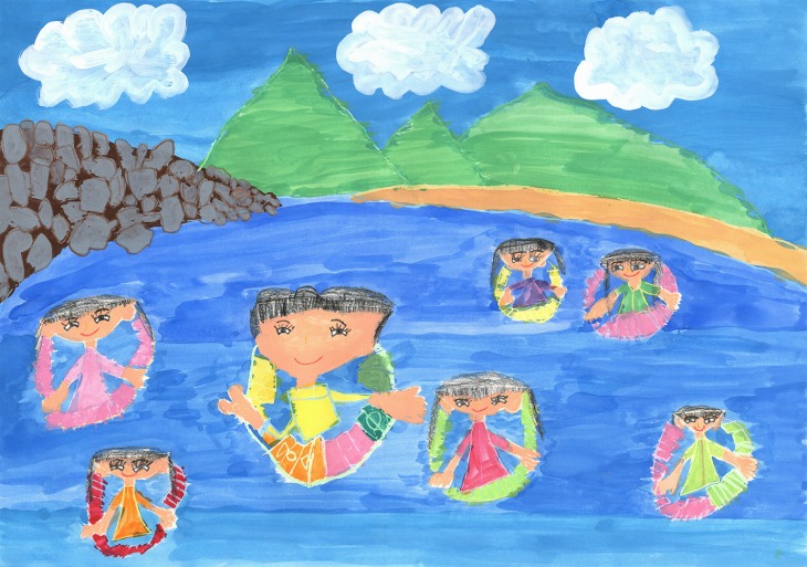 鳥取銀行賞 小林樹奈さん（米子市・小１）