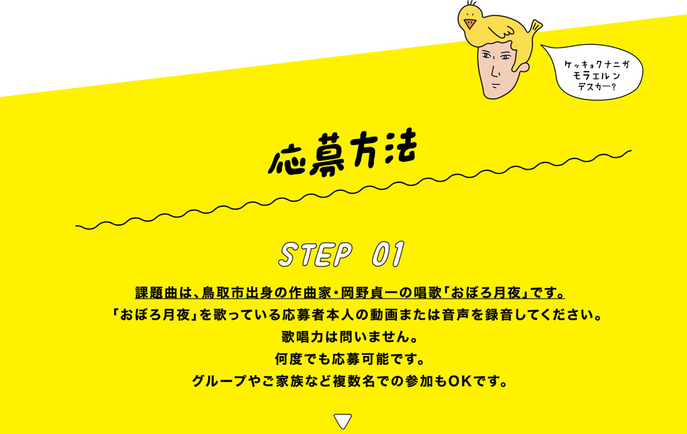 応募方法STEP01