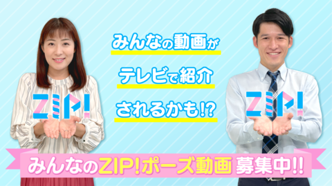 みんなのzip ポーズ動画 募集中 日本海テレビ